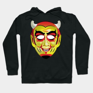 Vintage Devil Mask Hoodie